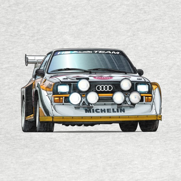 Sport S1 E2 Rally Group B by Mario Ramos Rally Art